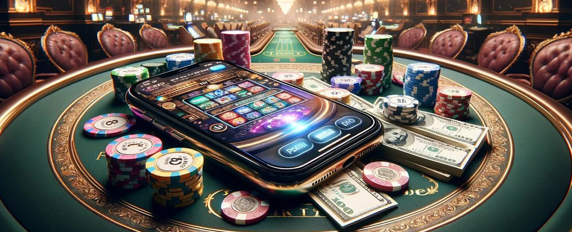 Dynamic background of 8k8 online casino games